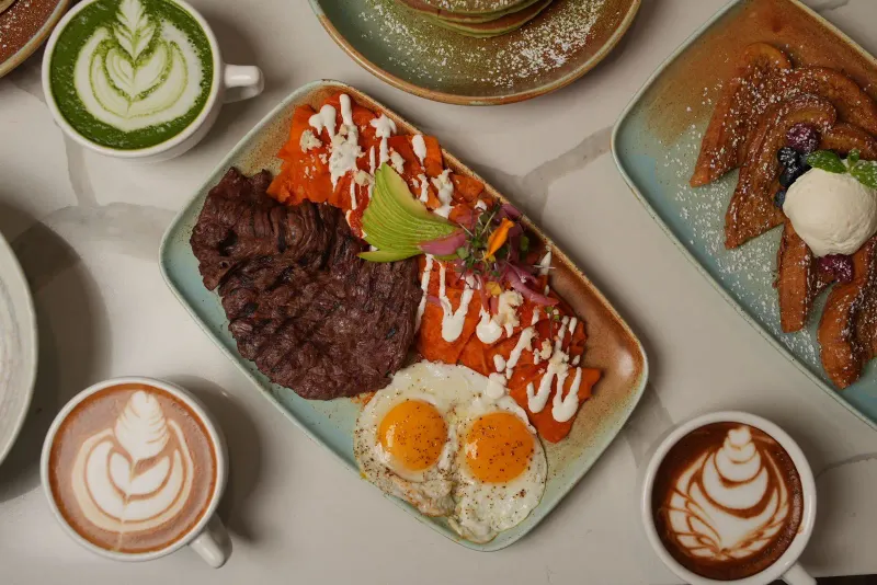 Morning Delights at Concha's Café