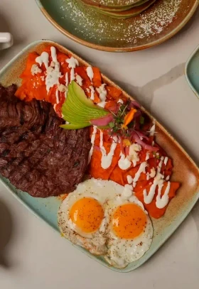 Morning Indulgence at Concha's Café