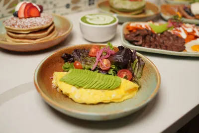 Morning Delights at Concha's Café