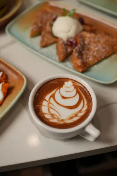 Latte Art & Delightful Bites at Concha's Café